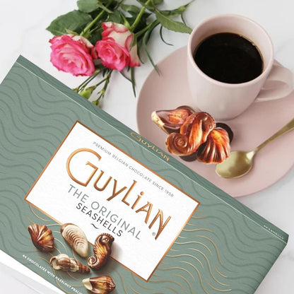  Luxury Guylian seashell chocolates gift box including a greeting card