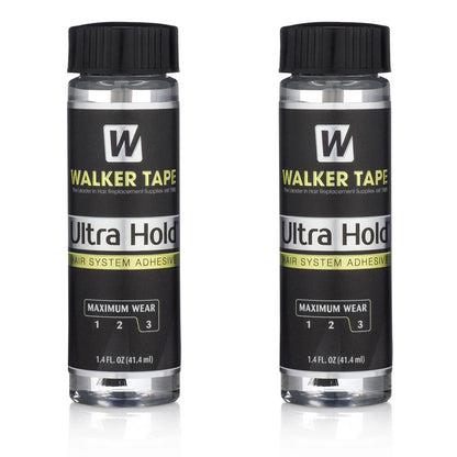 Wig maintenance kit with ultra hold glue and cleaner