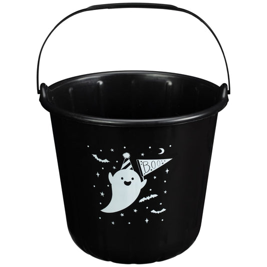 Halloween Small Treat Bucket Black, lightweight and practical