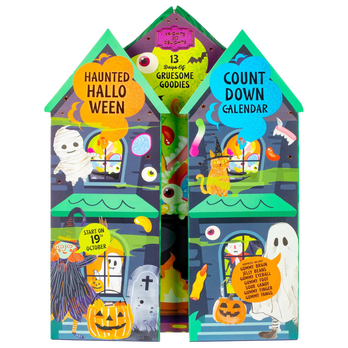 Halloween advent calendars filled with sweet treats