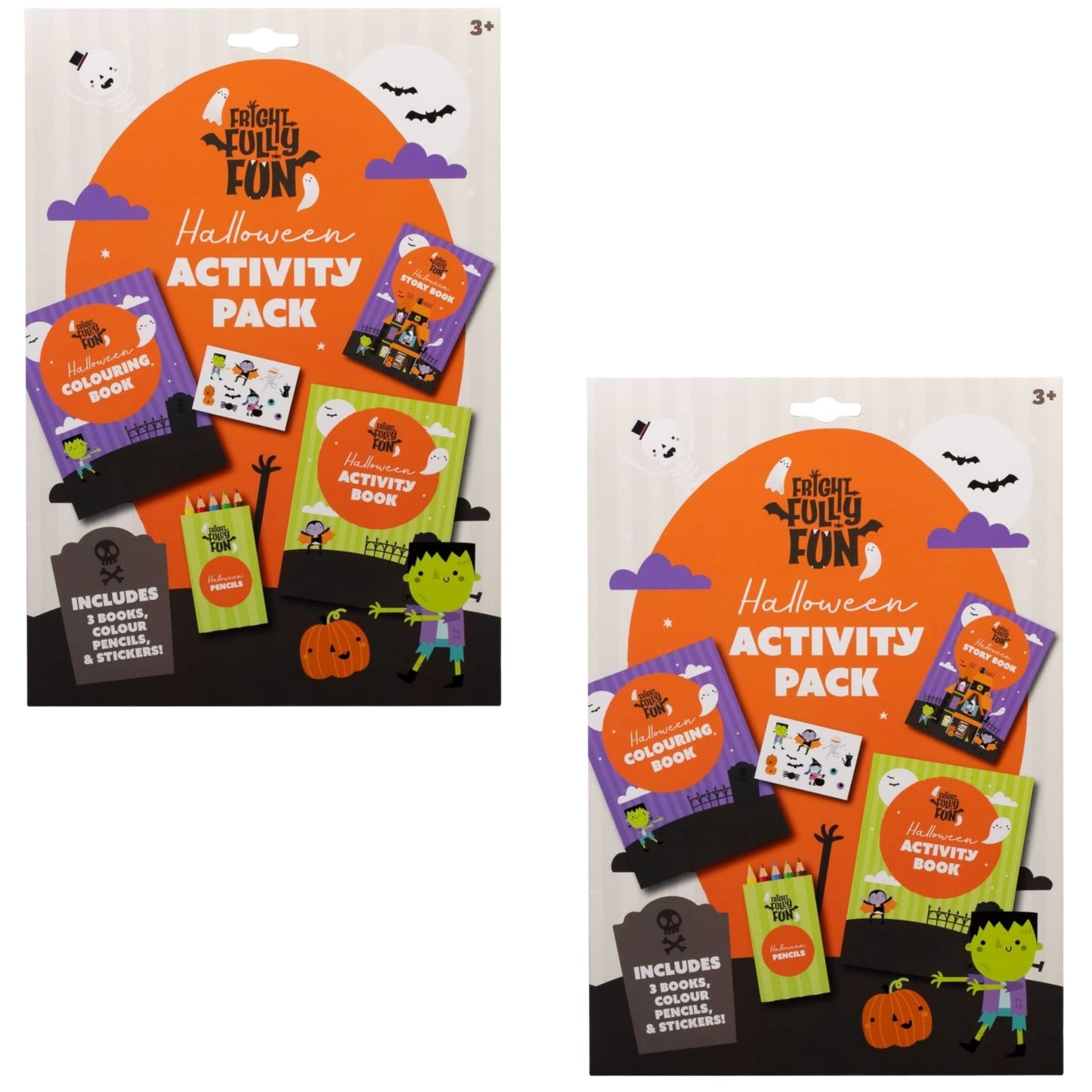 Frightfully Fun Halloween bumper activity set for kids