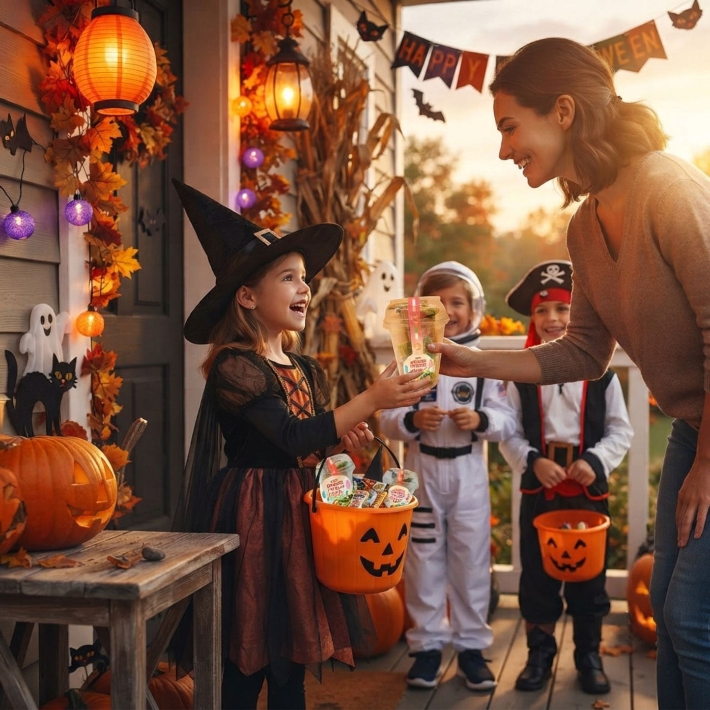 Halloween candy treats