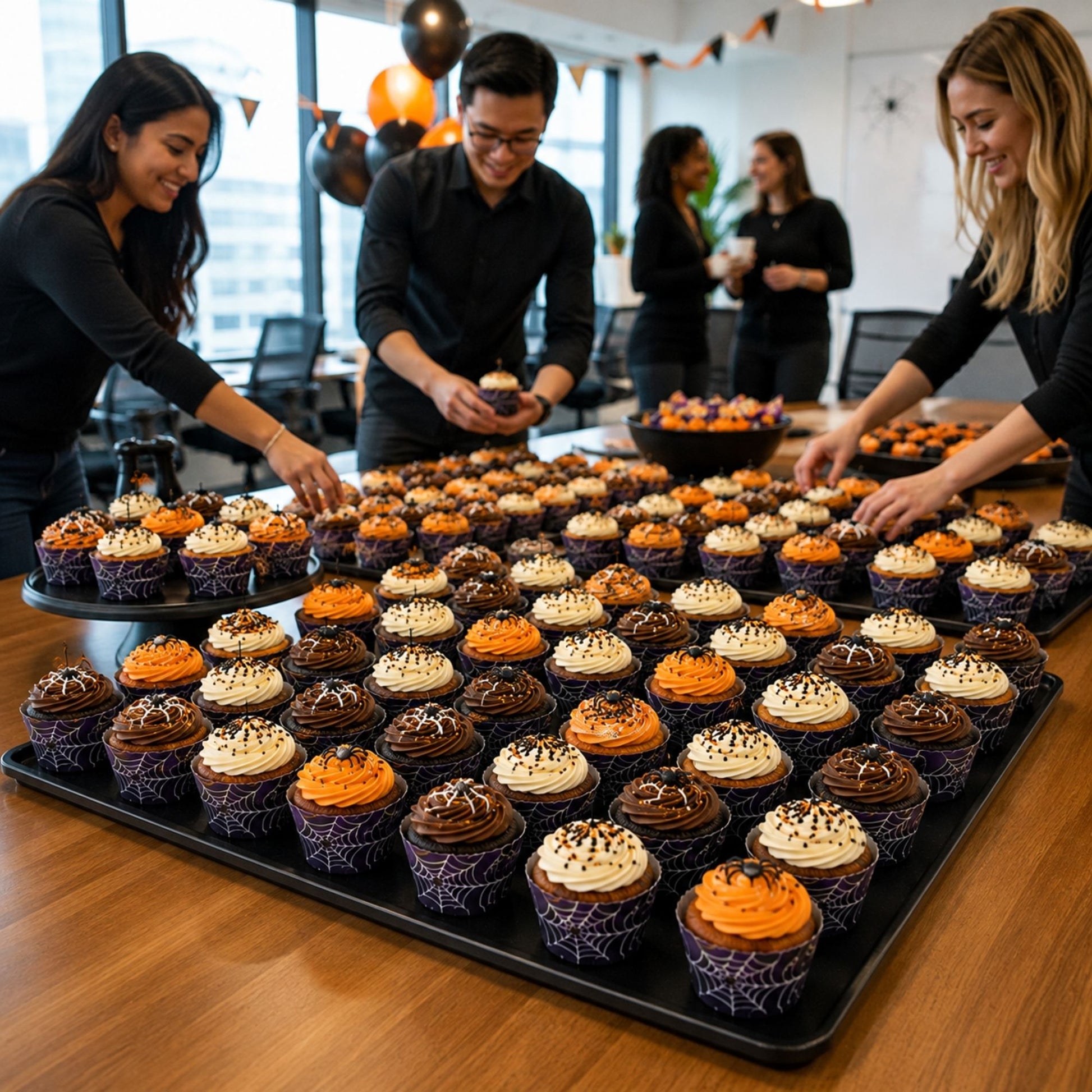 Halloween baking cases for cupcakes and muffins