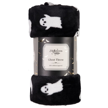 Halloween Ghost Throw 120x150cm for cozy and spooky home décor