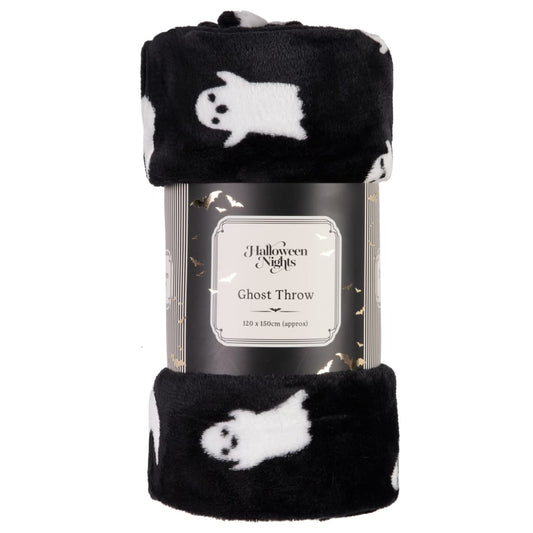 Halloween Ghost Throw 120x150cm for cozy and spooky home décor