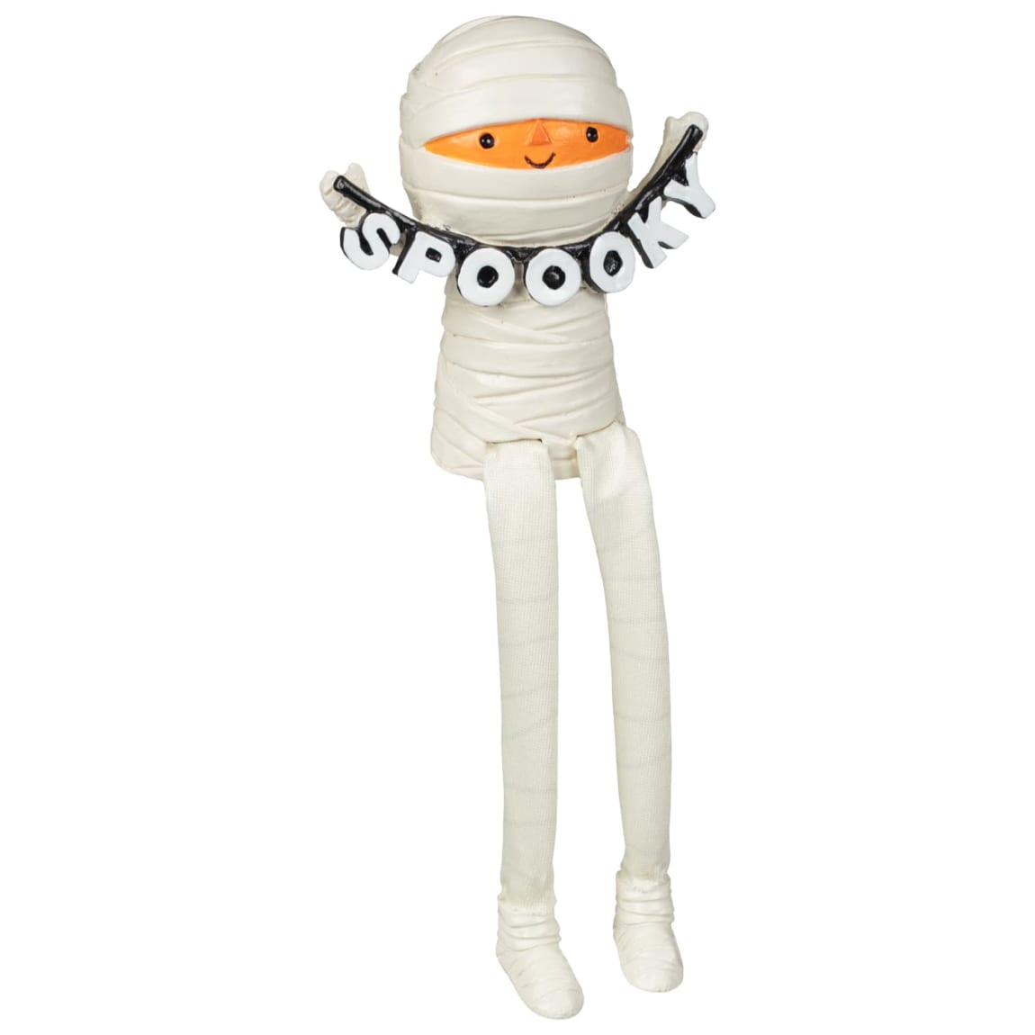 Mummy Halloween shelf decoration
