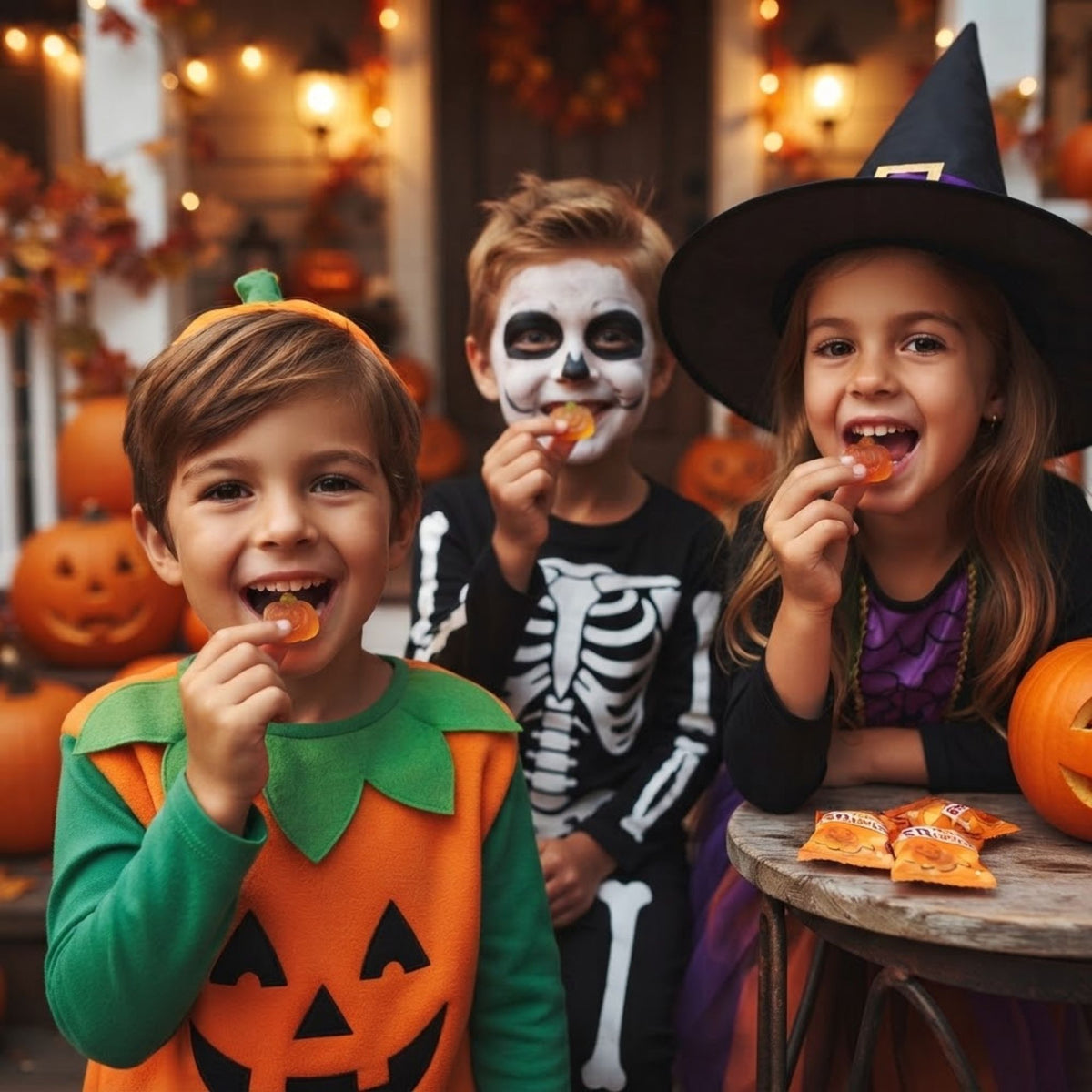Peelable Fruit Flavoured Halloween Gummies