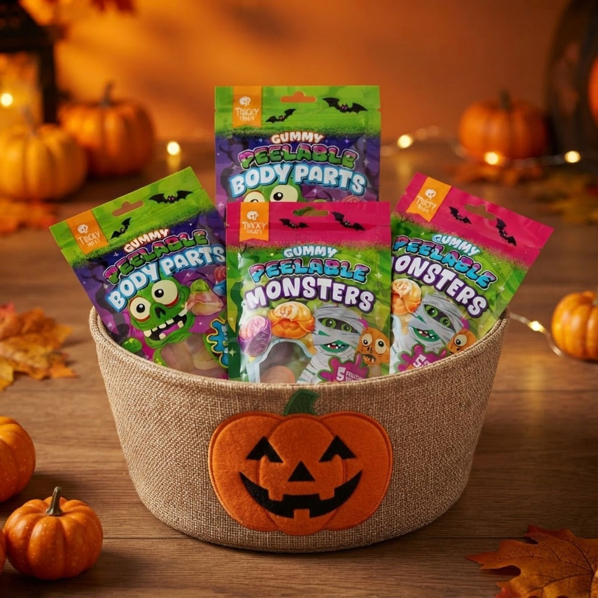 Gummy Peelable Monsters 100g sweets