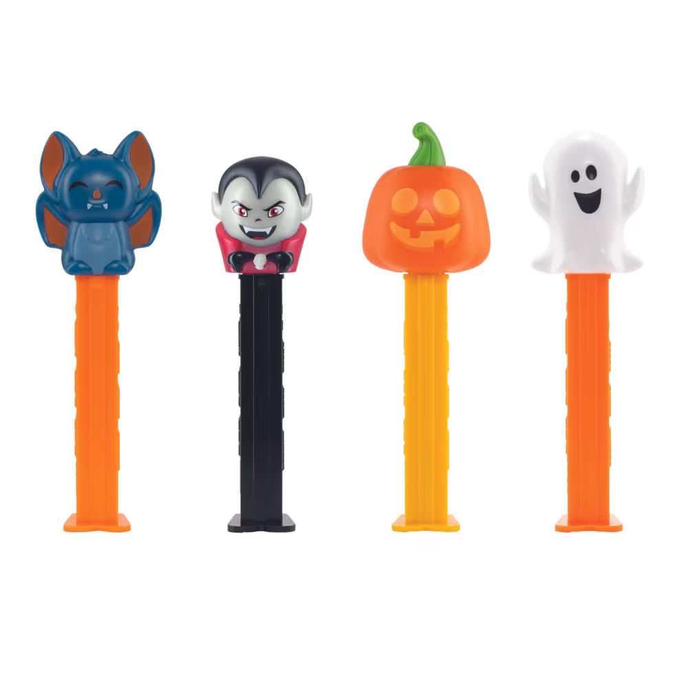 Gelatine-free and vegan-friendly Pez candy for Halloween