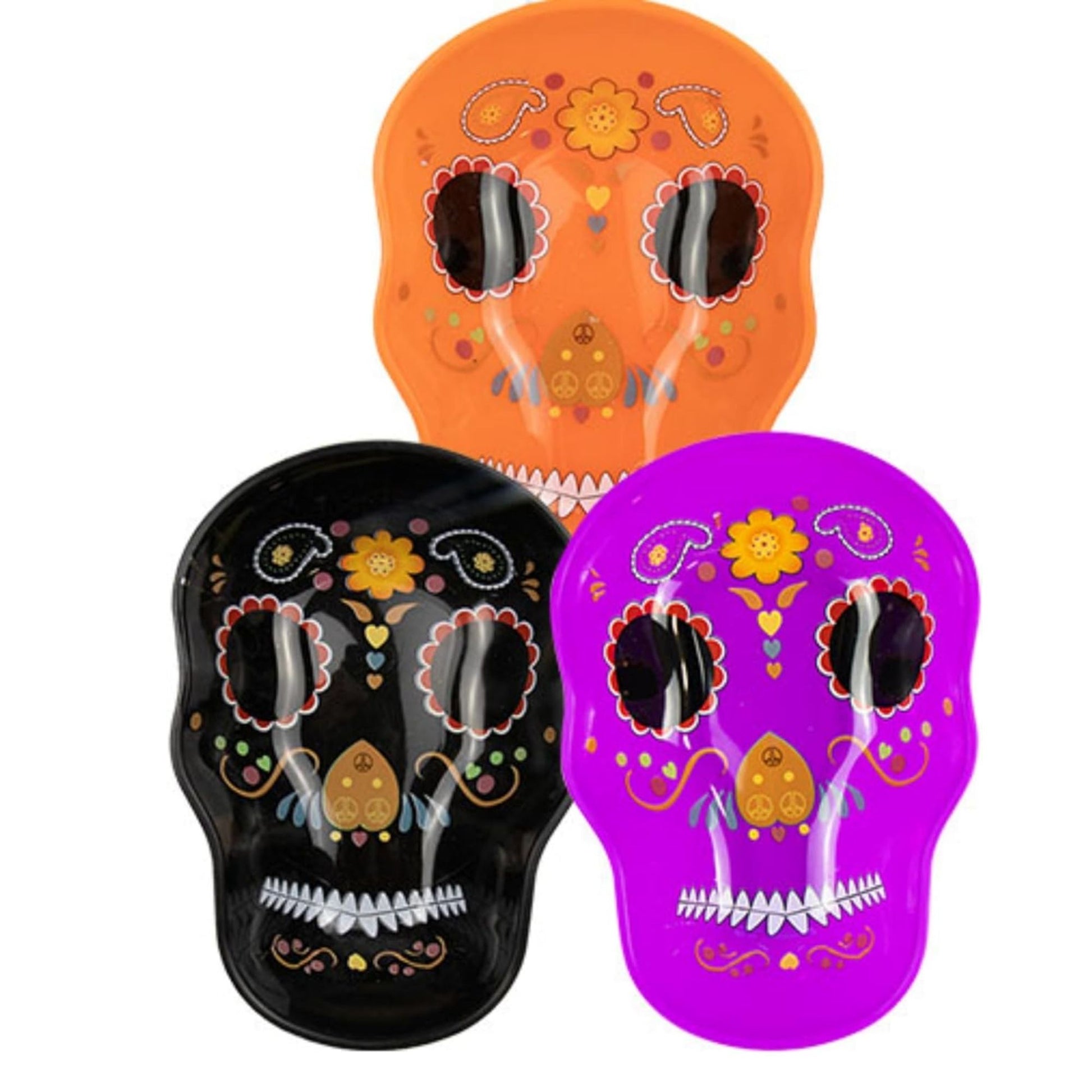 Halloween-themed reusable tableware for parties and celebrations