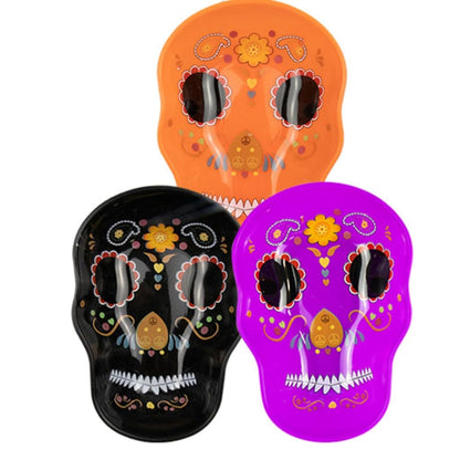 Halloween-themed reusable tableware for parties and celebrations