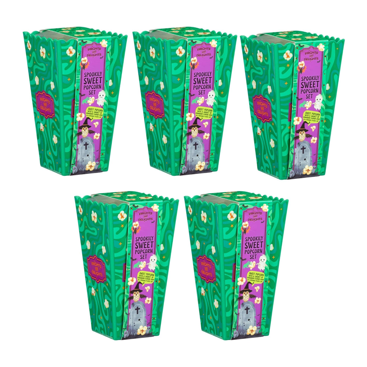 Spooky popcorn treat for movie nights