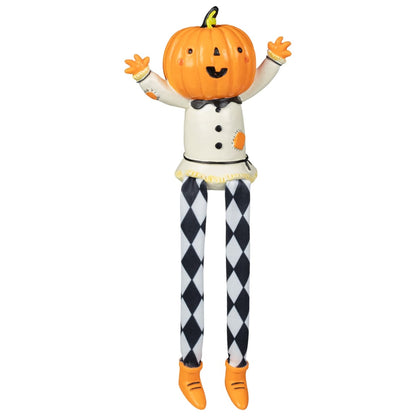 Pumpkin Halloween shelf decoration