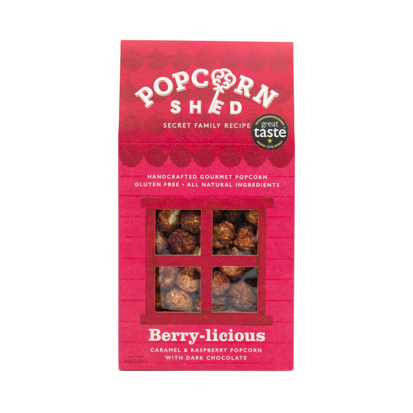 Popcorn Shed Berry-licious family snack pack