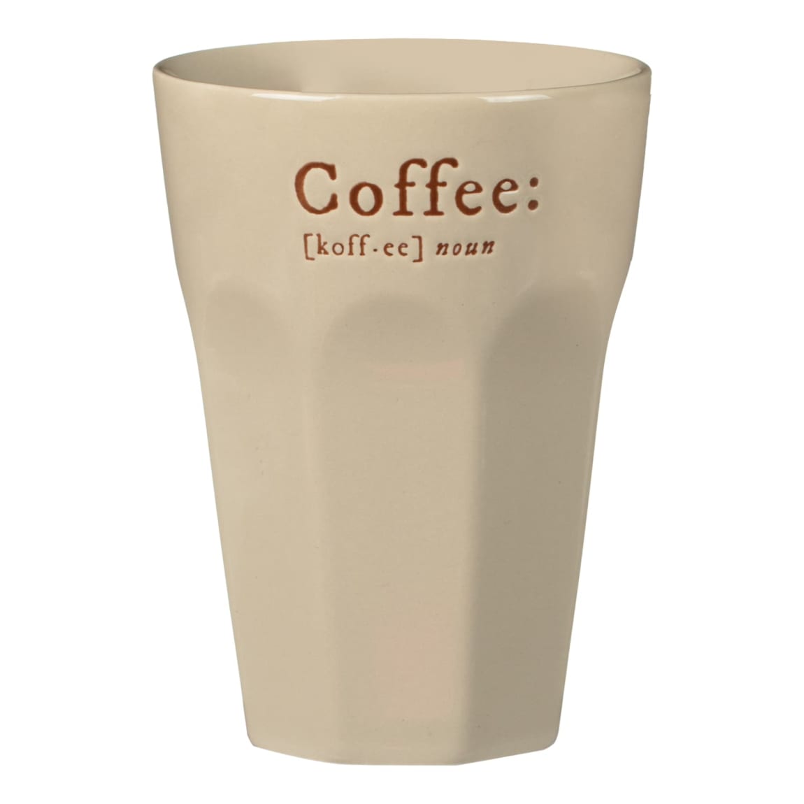Handleless Latte Style Coffee Mugs