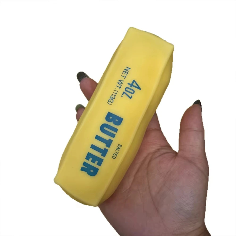 Handmade butter squishy stress toy