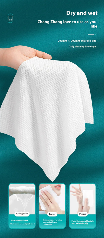 Hanging family pack face cleansing towels