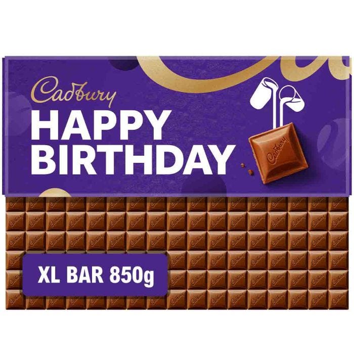  Happy Birthday chocolate basket from Cadbury
