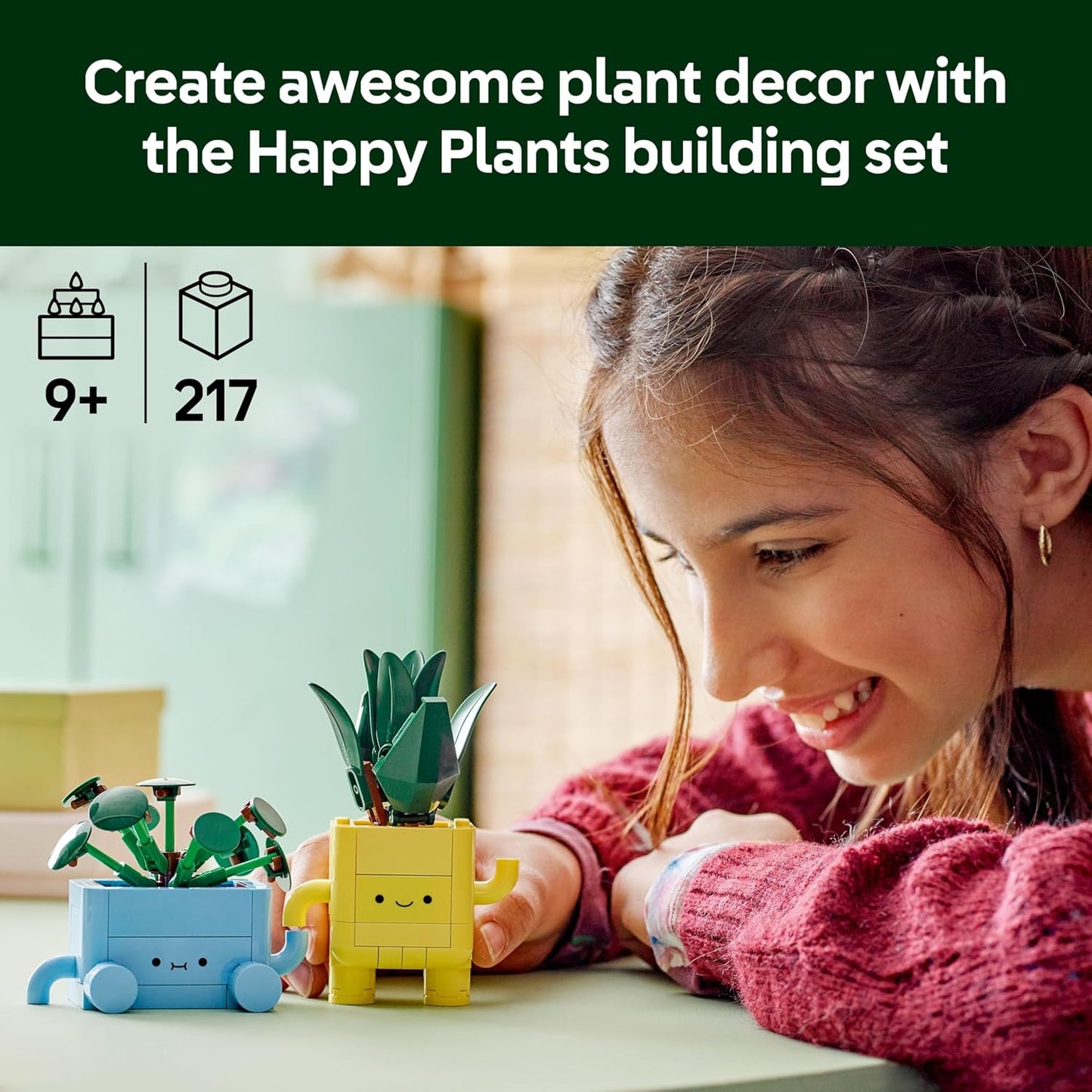 buildable artificial plant toy lego botanicals