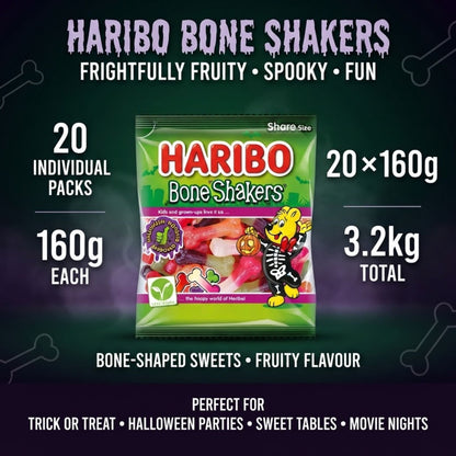 Haribo Bone Shakers fruity bone-shaped sweets