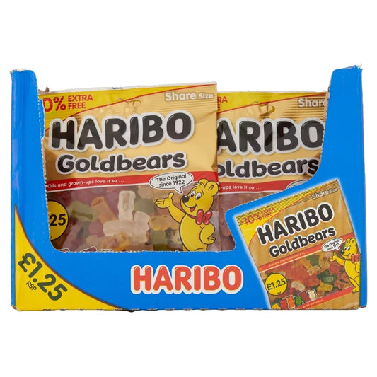 Haribo Gold Bears – fruity, chewy gummy bears for sweet cravings