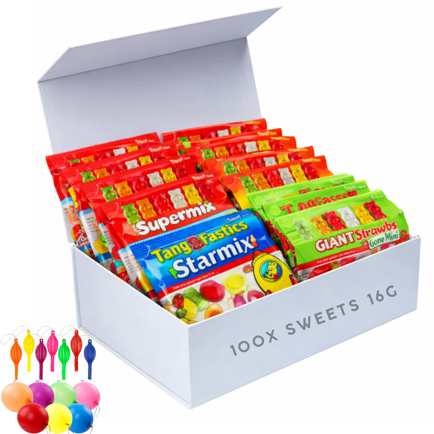 Haribo Mini Bags Gummy Sweets Gift Box 60x16g