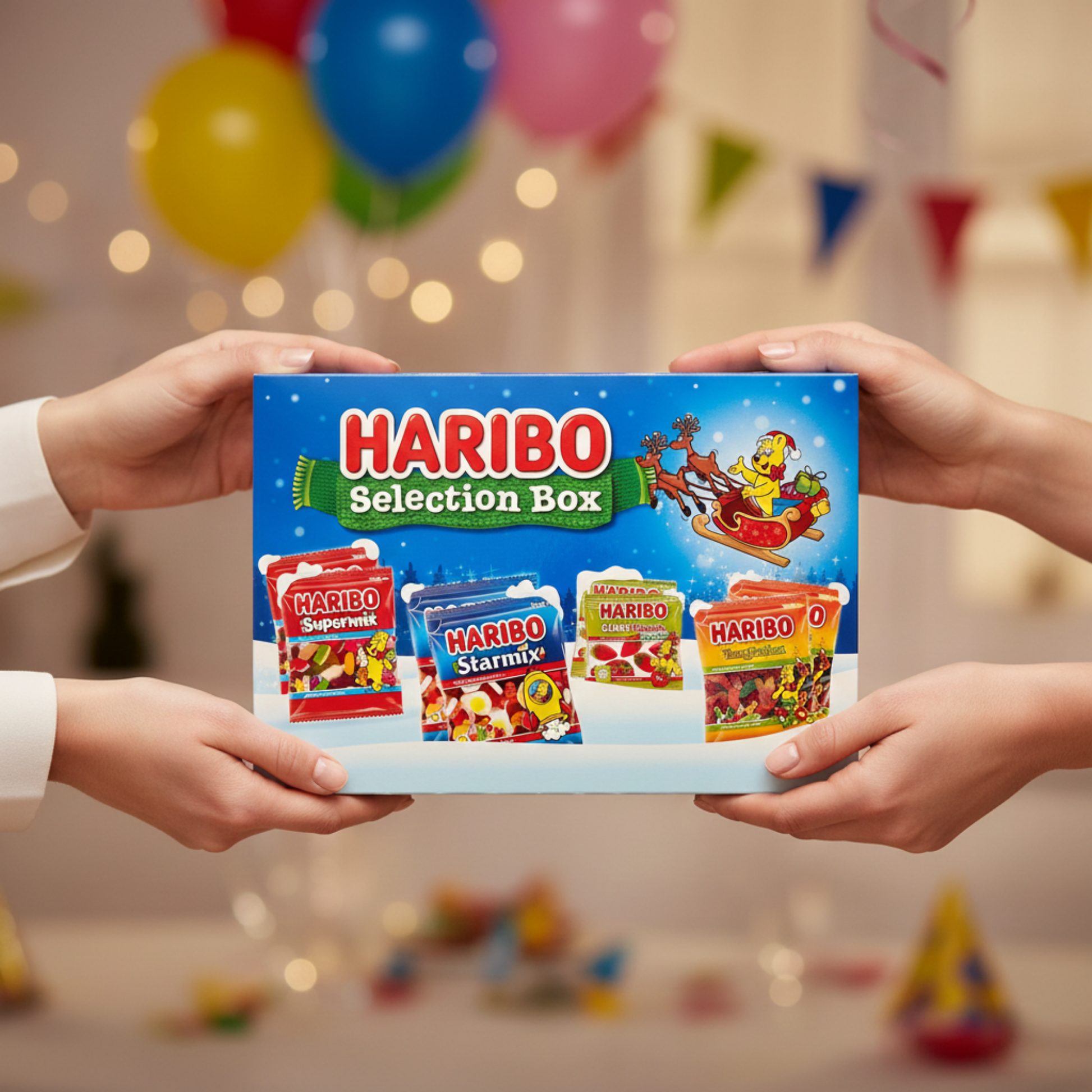 Chewy and tangy gummy sweets in mini bags