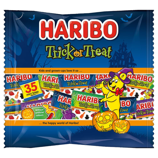Haribo Trick or Treat Mini Bag Mix 512g Halloween edition