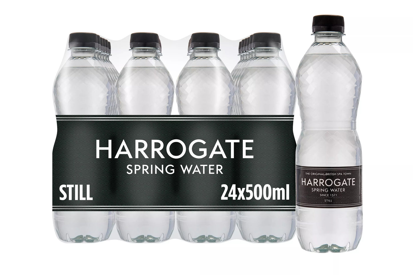 Harrogate still spring water 24 x 500ml bottles