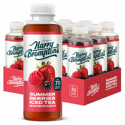 Harry Brompton’s Summer Berries iced tea 12 x 500ml bottles