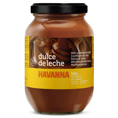 Havanna dulce de leche milk caramel spread 1kg jar
