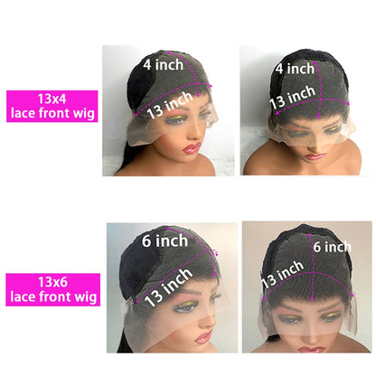 Brazilian Remy hair wig with natural deep wave curls