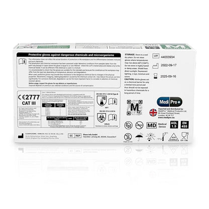 Medical grade protective gloves