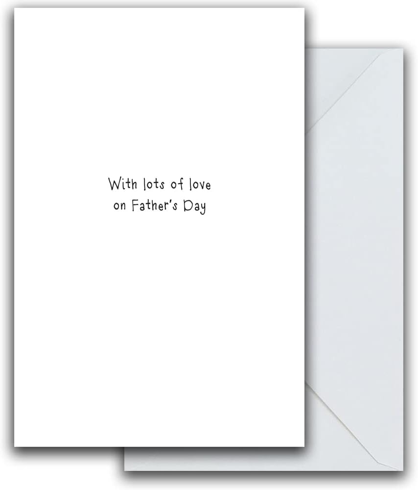 Touching Father’s Day greeting card set from daughter — ideal for emotional and personal fathers day presents