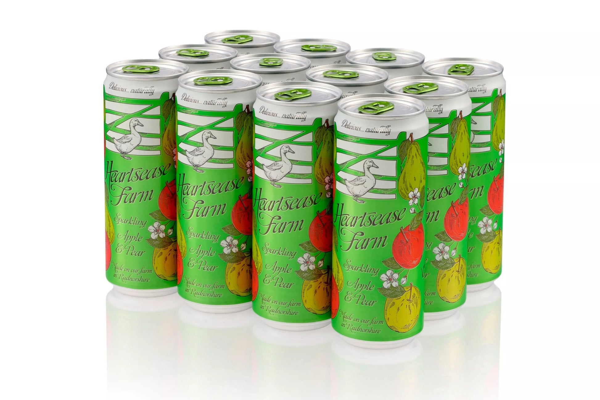 Heartsease Farm fruit drink pack