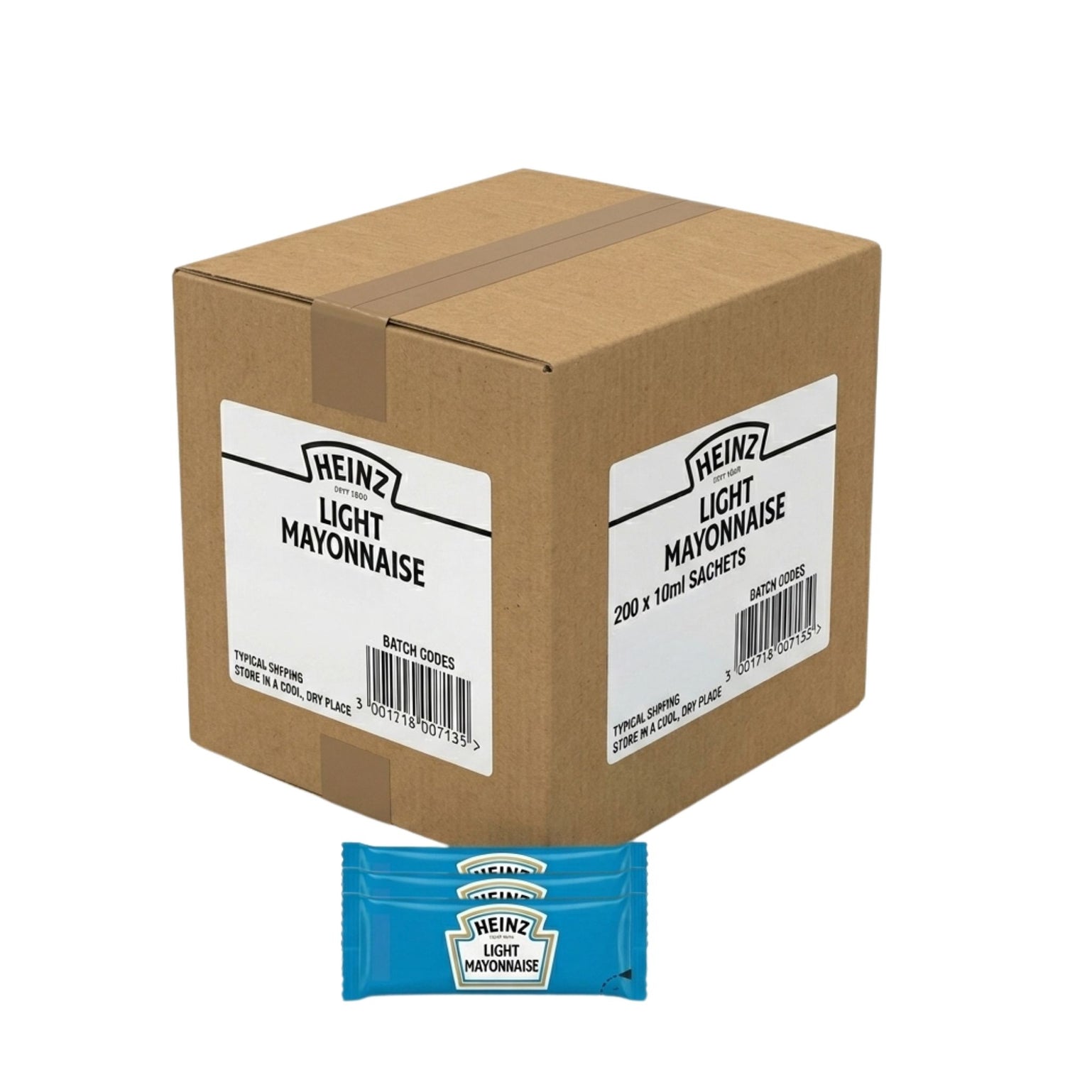 Heinz Light Mayonnaise 200 x 10ml catering portions