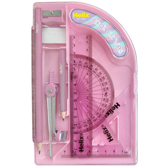 Helix Cool Curves Geometry Set Pastel Colours