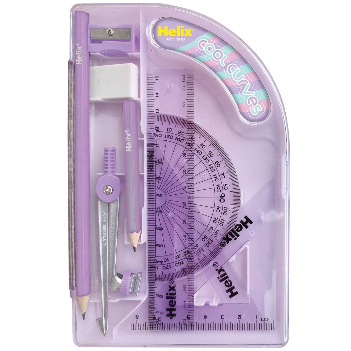 Helix Cool Curves Geometry Set Pastel Colours