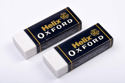 Smooth-finish large pencil erasers by Helix