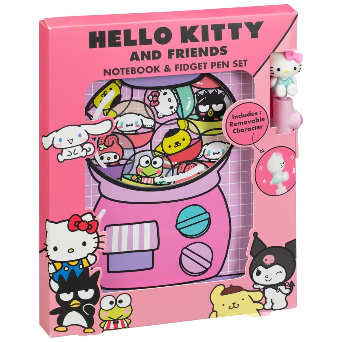 Hello Kitty notebook and fidget pen gift set
