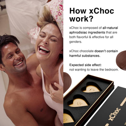 xChoc dark chocolate for enhancing performance and vitality