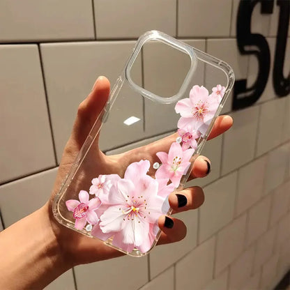 Clear acrylic and TPU phone case for iPhone models