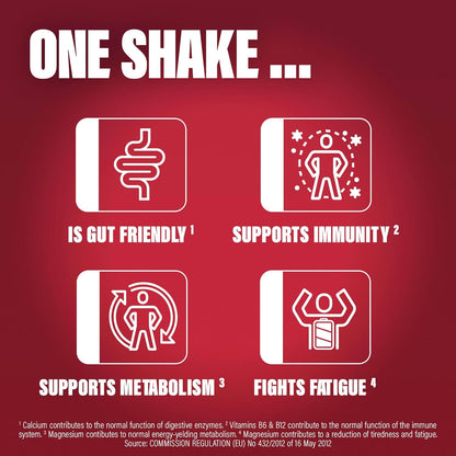 Sweet berry-flavoured diet shake