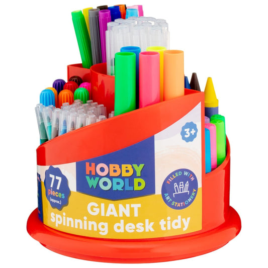 Hobby World Twirling Stationery Set 150 Piece