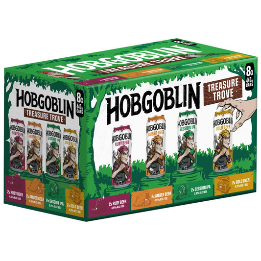 Hobgoblin Treasure Trove 8 x 440ml beer cans
