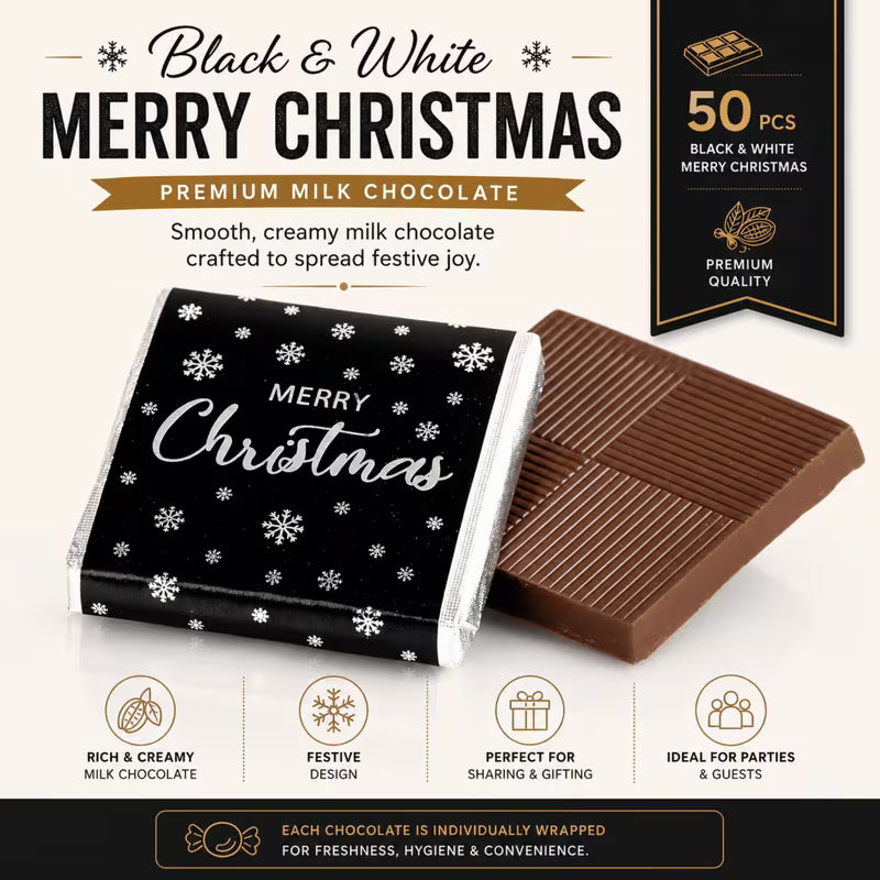 Milk and dark chocolate neapolitans seasonal gift assortment