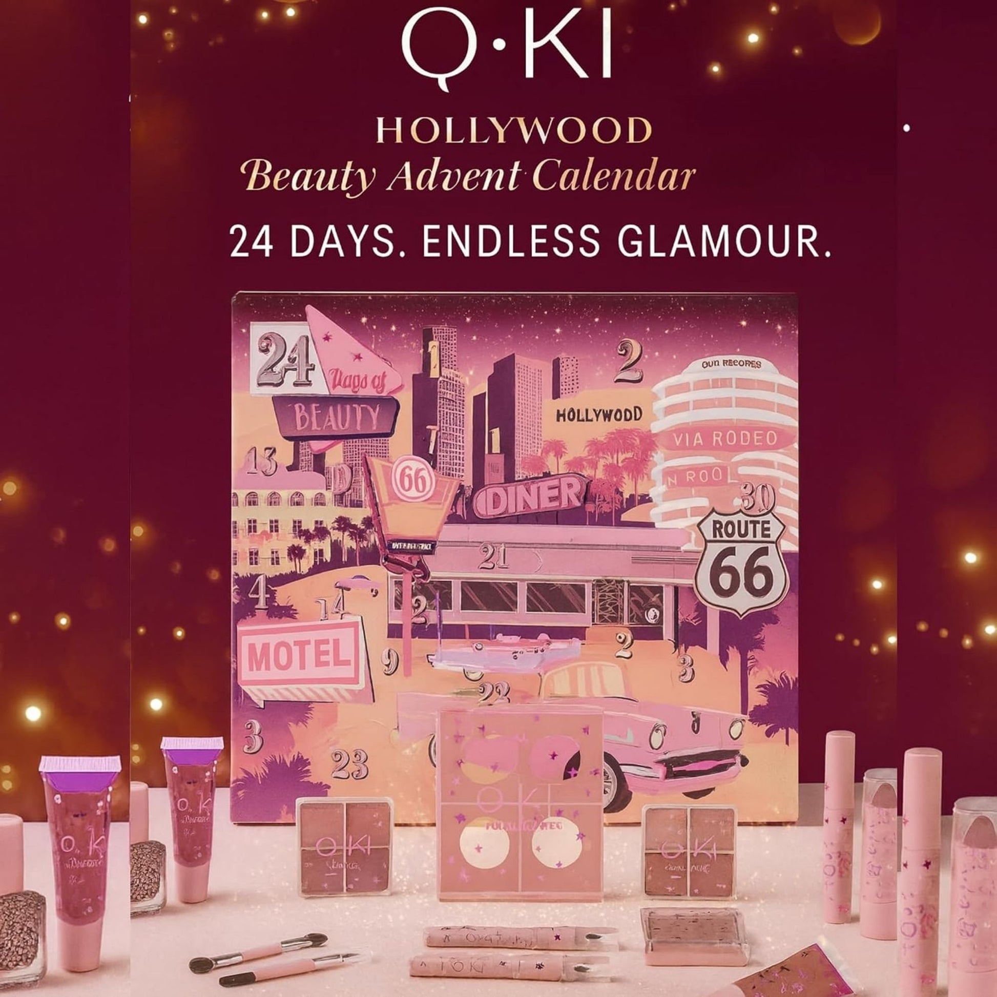 Holiday beauty countdown box