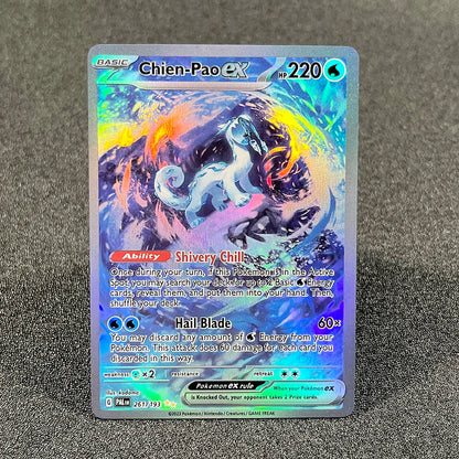 Hologram effect fantasy themed card set