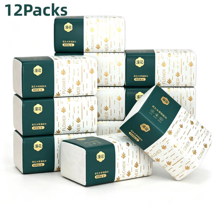 Four-ply tissue for everyday use