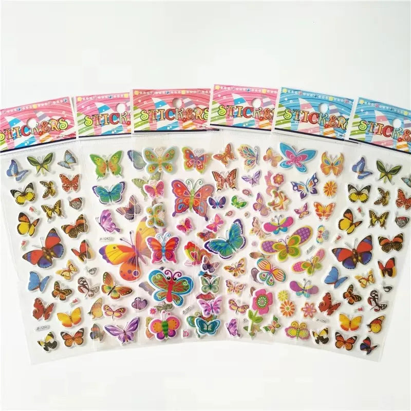 Kids educational sticker set for homeschooling and classrooms